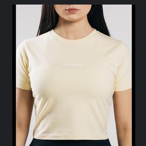 BRAND NEW ALPHALETE CROP TOP!